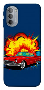 Чехол Retro explosion для Motorola Moto G31