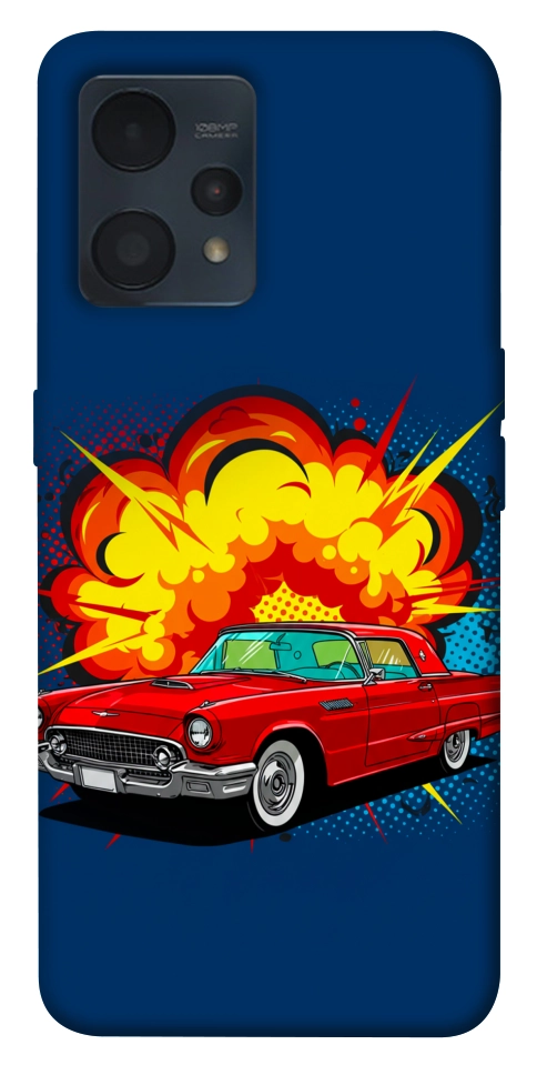 Чехол Retro explosion для Realme 9 Pro+