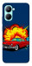 Чехол Retro explosion для Realme C33