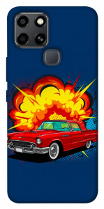 Чехол Retro explosion для Infinix Smart 6
