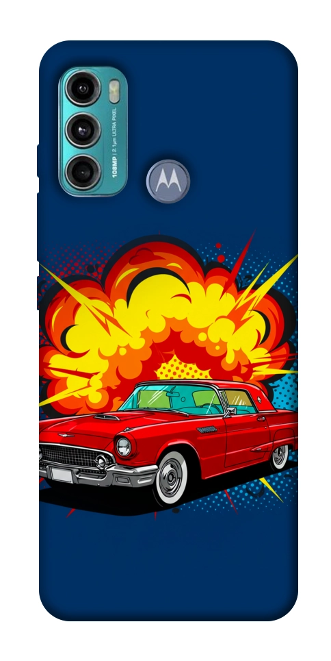 Чохол Retro explosion для Motorola Moto G60