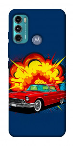Чехол Retro explosion для Motorola Moto G60