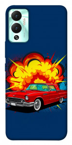 Чехол Retro explosion для Infinix Hot 12 Play