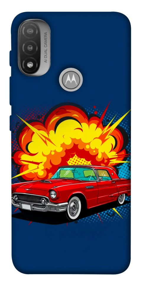 Чохол Retro explosion для Motorola Moto E20
