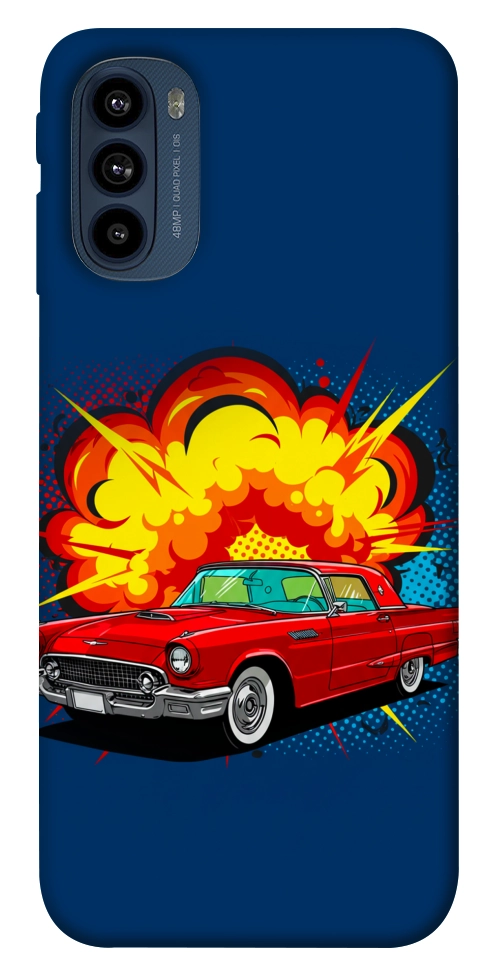 Чохол Retro explosion для Motorola Moto G41
