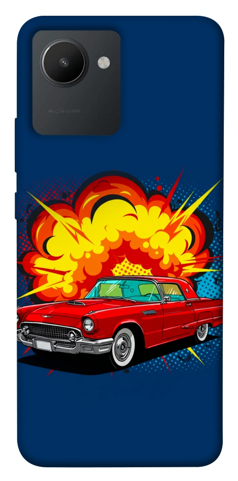 Чохол Retro explosion для Realme C30s