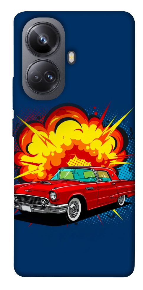 Чохол Retro explosion для Realme 10 Pro+