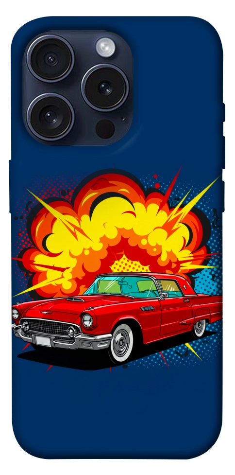 Чохол Retro explosion для iPhone 15 Pro