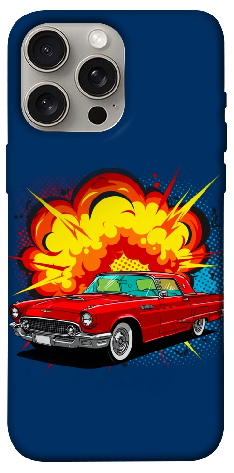 Чохол Retro explosion для iPhone 15 Pro Max