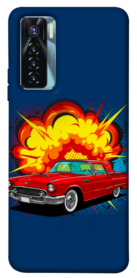 Чохол Retro explosion для TECNO Camon 17 Pro