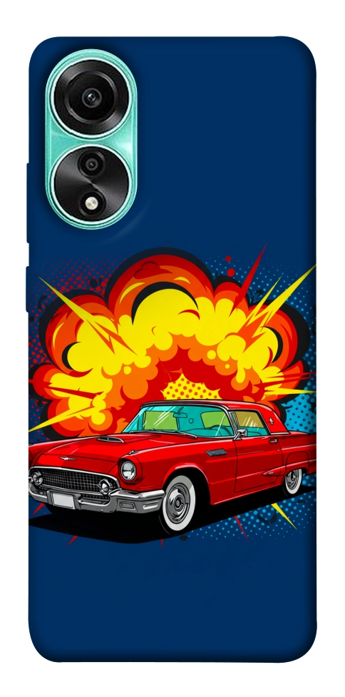 Чехол Retro explosion для Oppo A78 4G