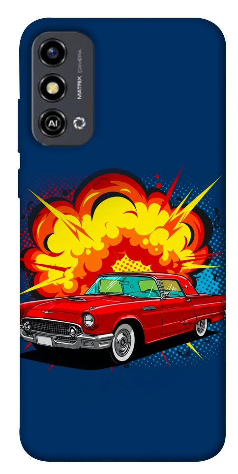 Чехол Retro explosion для ZTE Blade A53