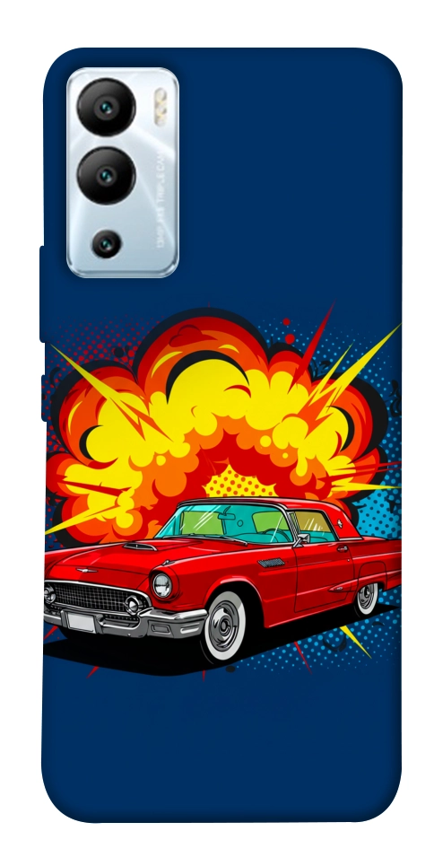 Чехол Retro explosion для Infinix Hot 12i