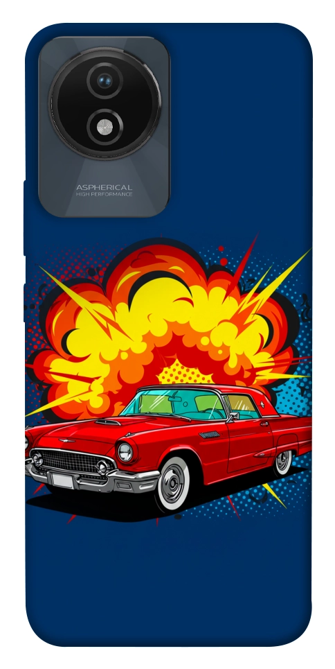 Чохол Retro explosion для Vivo Y02