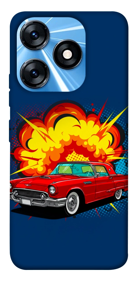 Чехол Retro explosion для TECNO Spark 10