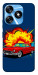 Чехол Retro explosion для TECNO Spark 10