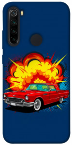 Чехол Retro explosion для Xiaomi Redmi Note 8 2021