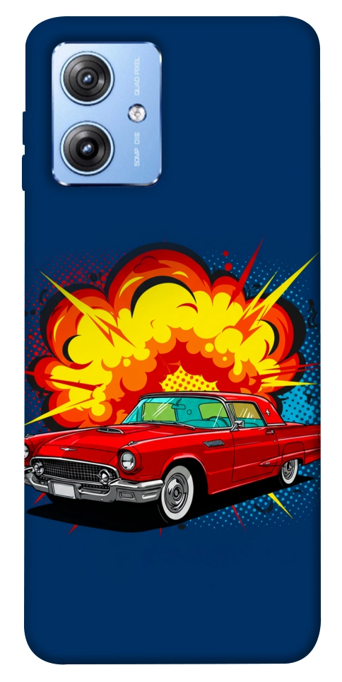 Чехол Retro explosion для Motorola Moto G84
