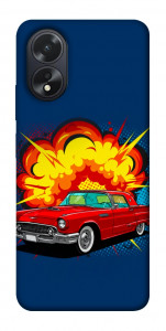 Чехол Retro explosion для Oppo A18