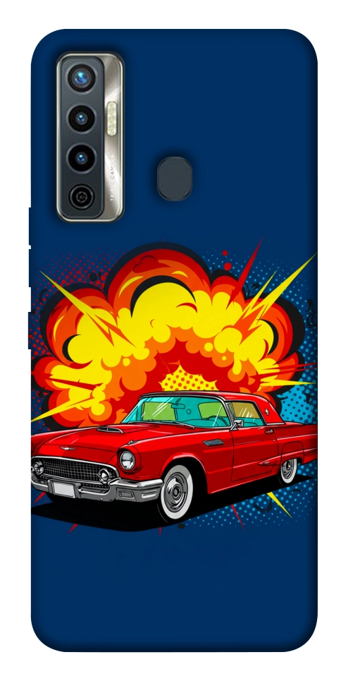 Чохол Retro explosion для TECNO Camon 17