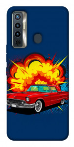 Чехол Retro explosion для TECNO Camon 17