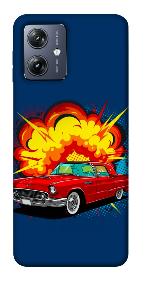 Чехол Retro explosion для Motorola Moto G54