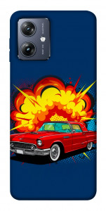 Чохол Retro explosion для Motorola Moto G54