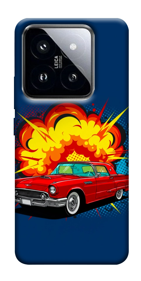 Чехол Retro explosion для Xiaomi 14 Pro