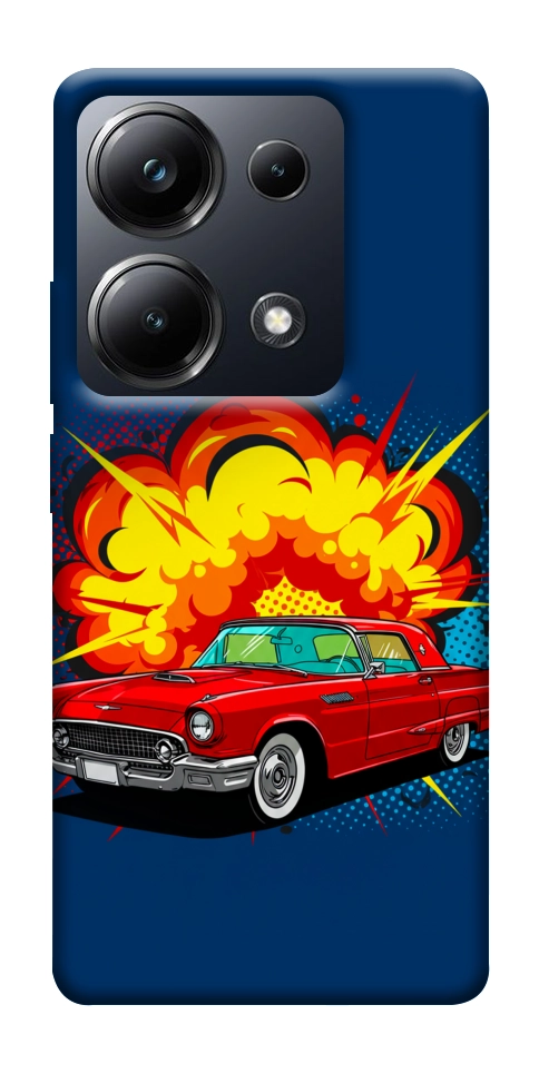 Чехол Retro explosion для Xiaomi Poco M6