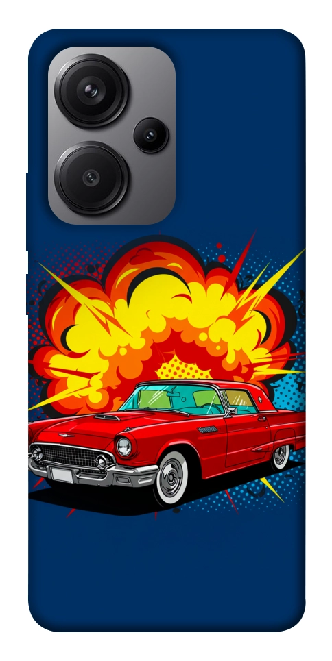 Чехол Retro explosion для Xiaomi Redmi Note 13 Pro+