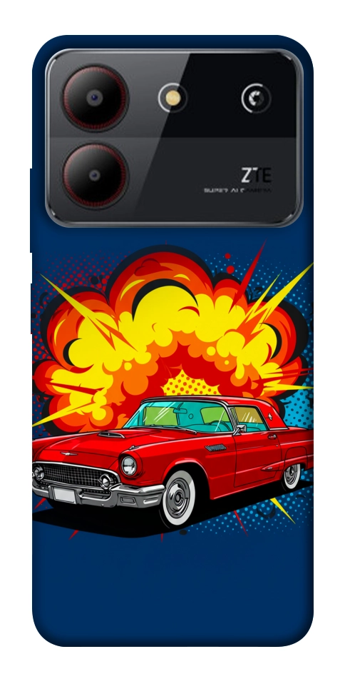 Чохол Retro explosion для ZTE Blade A54 4G