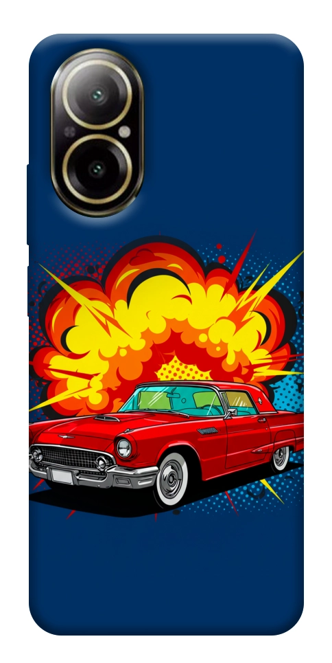 Чехол Retro explosion для Realme C67 4G