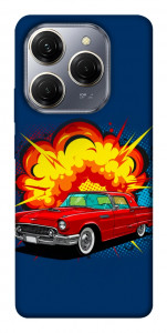 Чохол Retro explosion для TECNO Spark 20 Pro