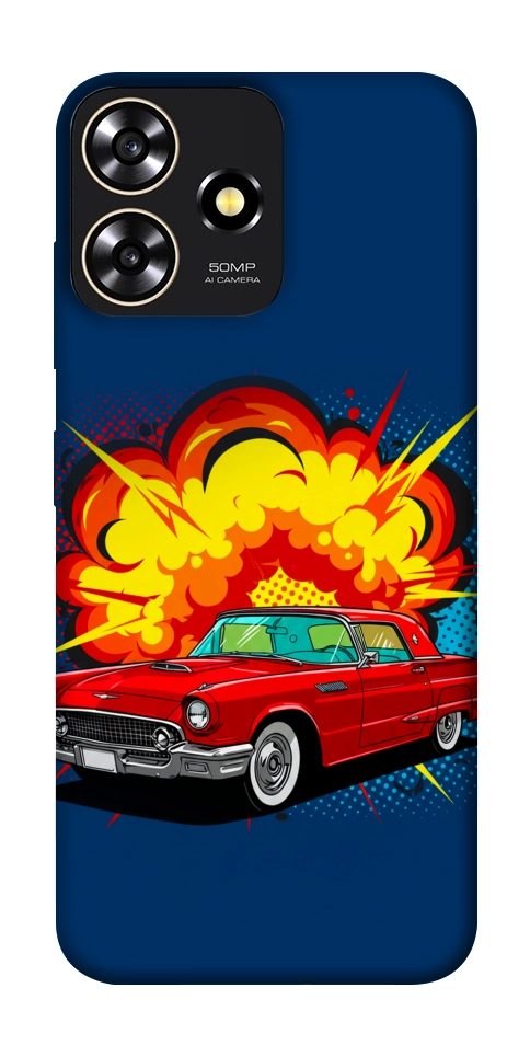 Чохол Retro explosion для ZTE Blade A73 4G