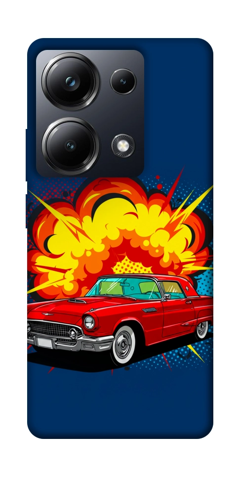 Чехол Retro explosion для Xiaomi Poco M6 Pro 4G
