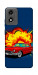 Чехол Retro explosion для Motorola Moto E14