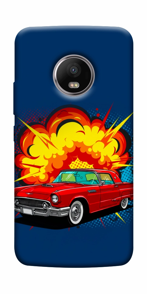 Чехол Retro explosion для Motorola Moto G5S