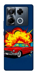 Чохол Retro explosion для Infinix Note 40 Pro 4G