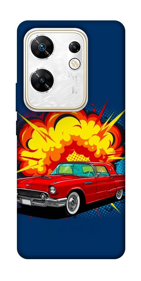Чехол Retro explosion для Infinix Zero 30 4G