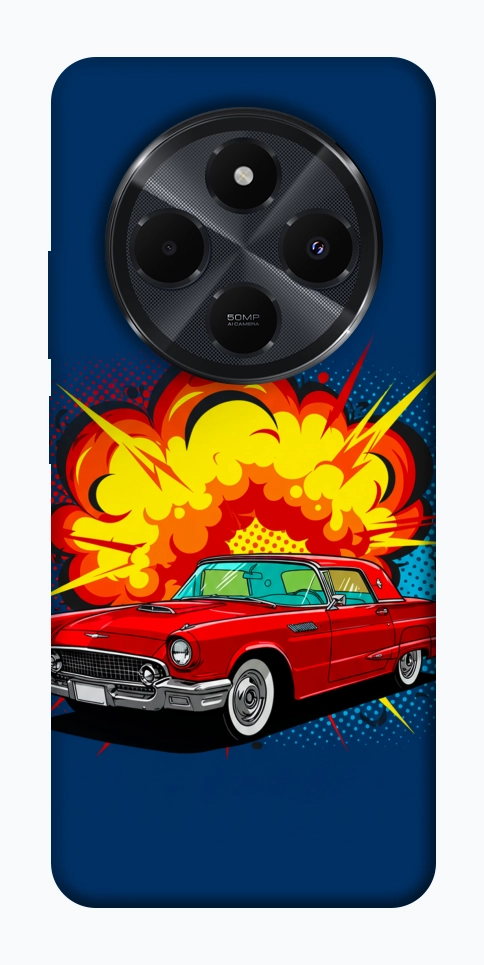 Чехол Retro explosion для Xiaomi Redmi 14C