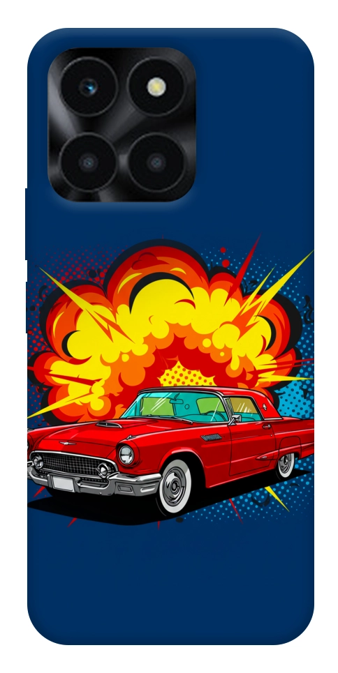Чехол Retro explosion для Huawei Honor X6a