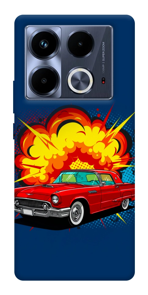 Чехол Retro explosion для Infinix Note 40 4G
