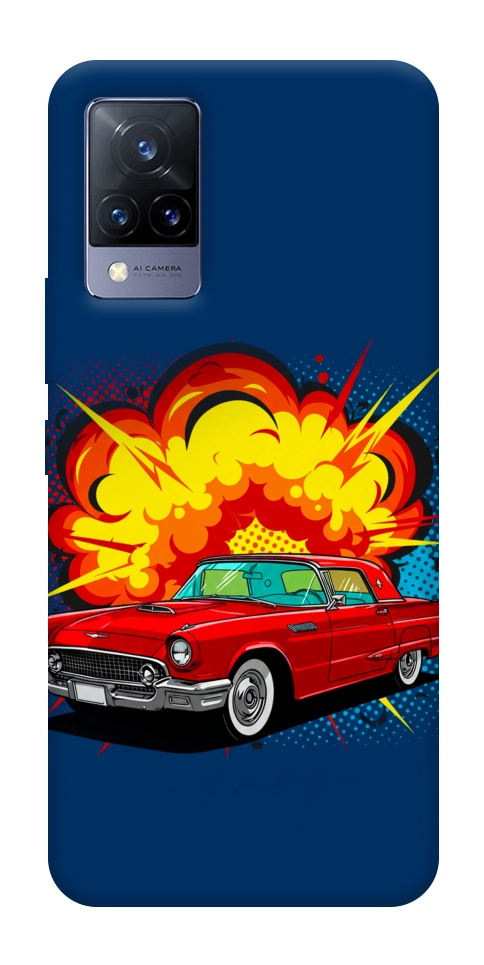 Чехол Retro explosion для Vivo V21