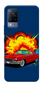 Чехол Retro explosion для Vivo V21