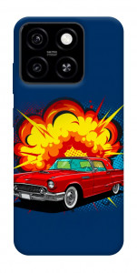 Чохол Retro explosion для ZTE Blade A55 4G