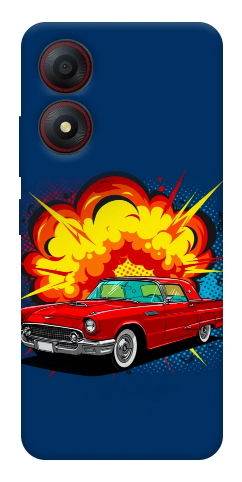 Чохол Retro explosion для ZTE Blade A34 4G