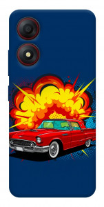 Чехол Retro explosion для ZTE Blade A34 4G