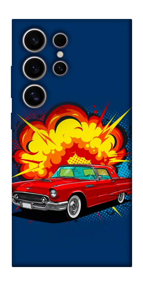 Чехол Retro explosion для Galaxy S25 Ultra