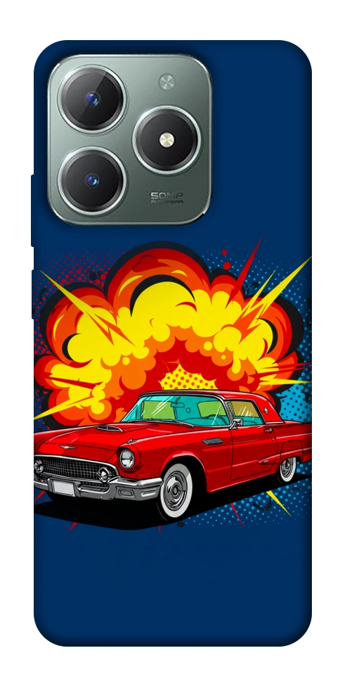 Чехол Retro explosion для Realme C61