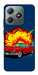 Чехол Retro explosion для Realme C61